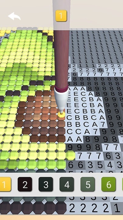 艺术涂鸦填色大师游戏截图1