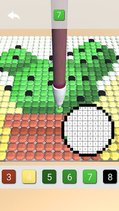 艺术涂鸦填色大师游戏截图3