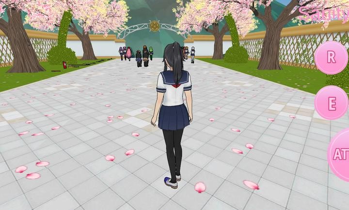 病娇模拟器同人 可换装游戏截图4