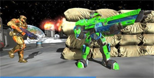 钢铁机器人大战 最新版游戏截图1