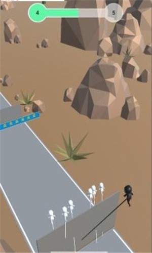 火柴人撑高跳游戏截图1