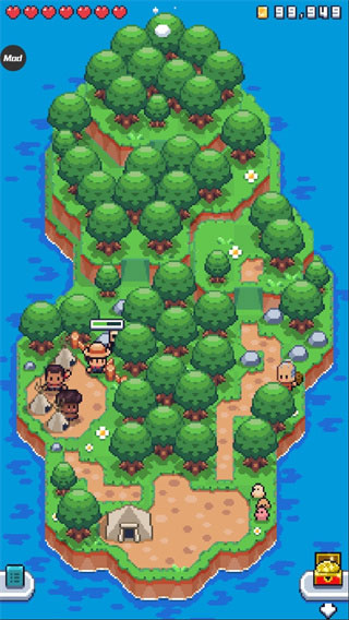 迷你无人岛生存 无限资源版游戏截图3