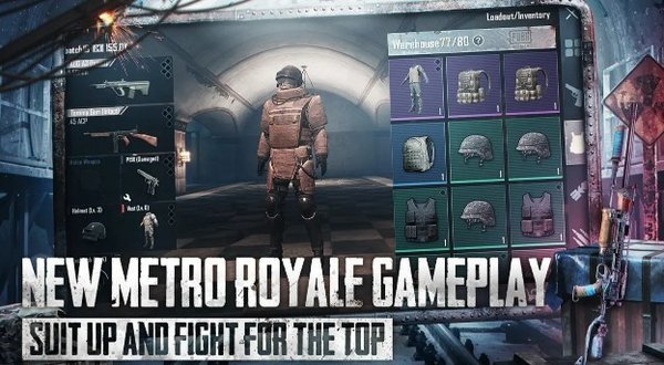 PUBG Mobile 地铁逃生国际版游戏截图1