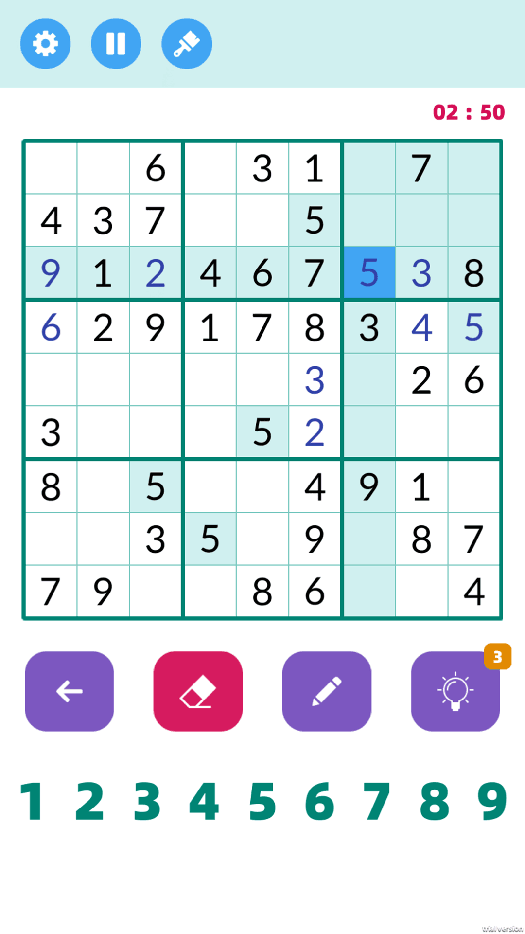 脑洞数字挑战游戏截图2