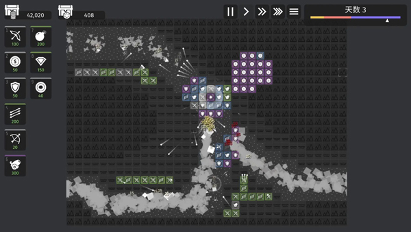 极简塔防 塔防小游戏游戏截图2