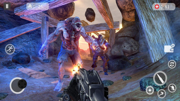 狙击枪猎杀僵尸 手机版游戏截图3