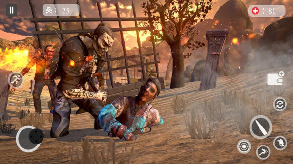 狙击枪猎杀僵尸 手机版游戏截图2