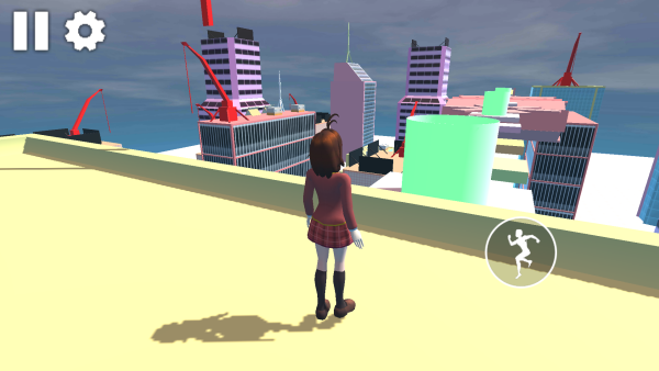 樱花校园跑酷 中文版游戏截图4