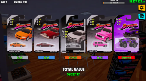 超级跑车收藏模拟器 免广告版游戏截图1