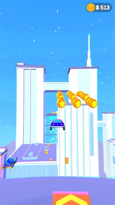 豪车屋顶撞击游戏截图1