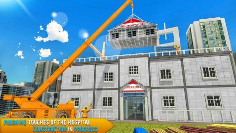 城市医院建设游戏截图1