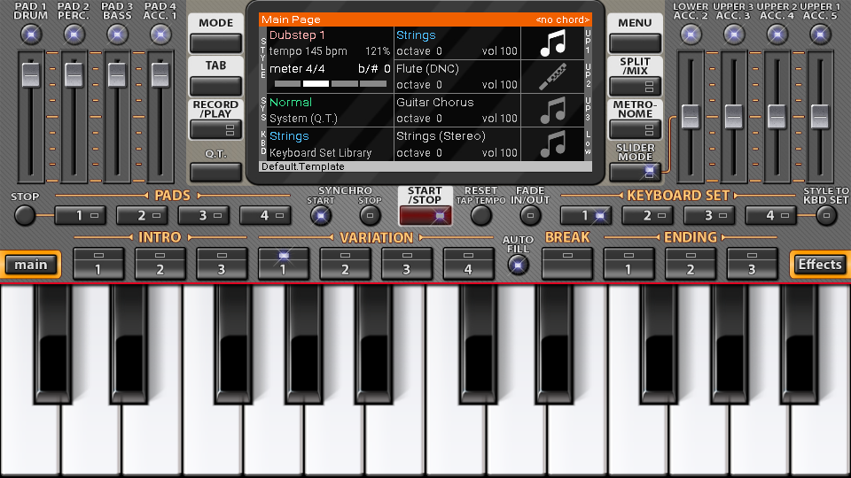手机版电子琴 2025最新版游戏截图1