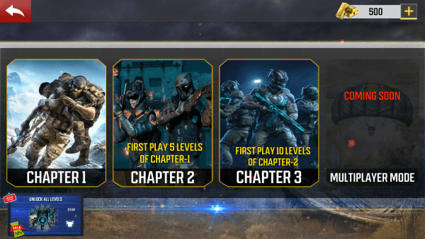 战斗行动FPS枪袭游戏截图2