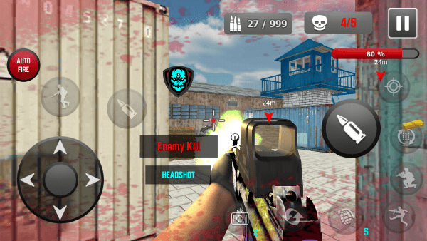 战斗行动FPS枪袭游戏截图4