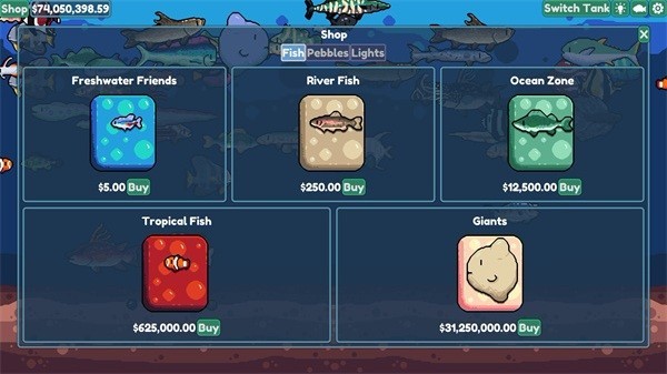 轻松水族馆 免广告官方版游戏截图3