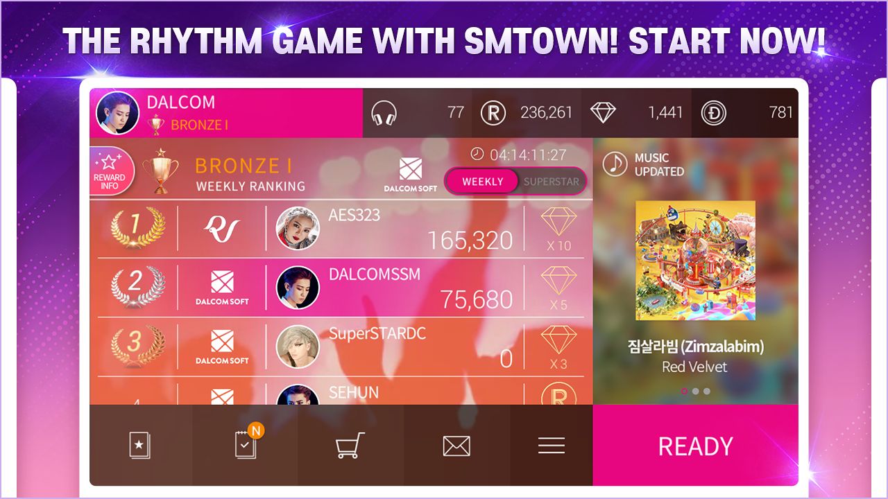 SuperStar SMTOWN 安卓版游戏截图3