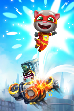 汤姆猫英雄跑酷 下载不用实名认证游戏截图3