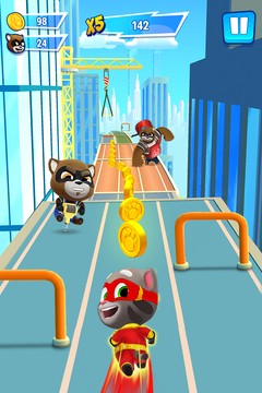 汤姆猫英雄跑酷 下载不用实名认证游戏截图1