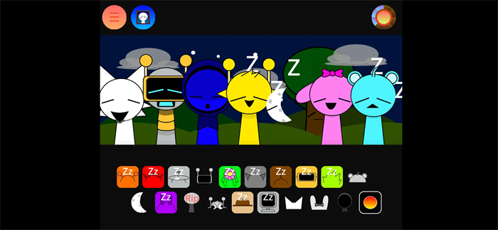 节奏盒子 夜间版游戏截图1