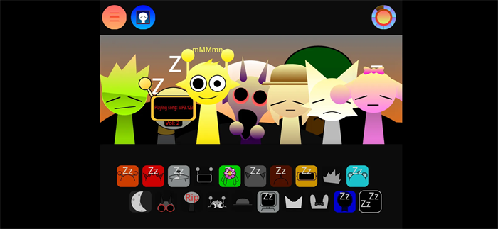 节奏盒子 夜间版游戏截图2