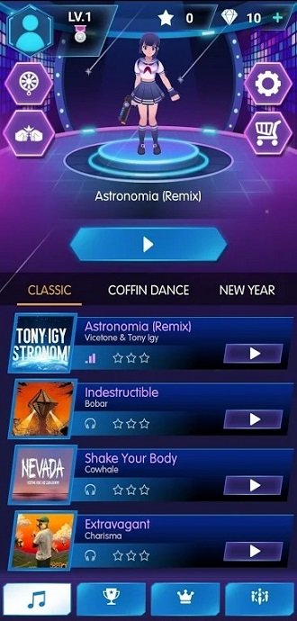 舞蹈跑酷射击游戏截图3