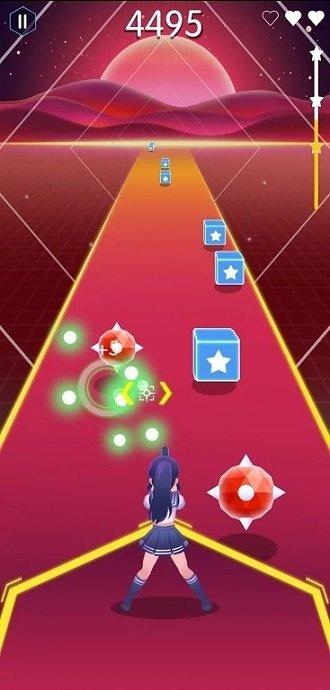 舞蹈跑酷射击游戏截图2