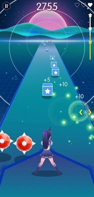 舞蹈跑酷射击游戏截图1