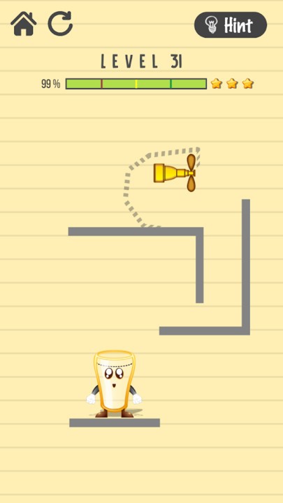 画线填满玻璃游戏截图2