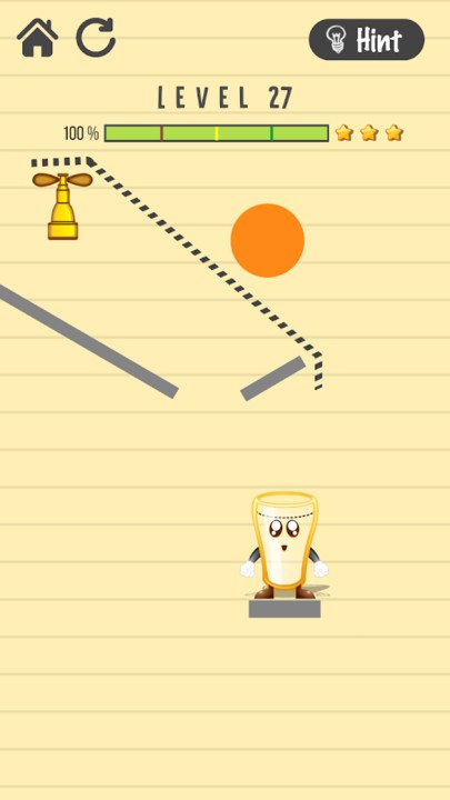 画线填满玻璃游戏截图1