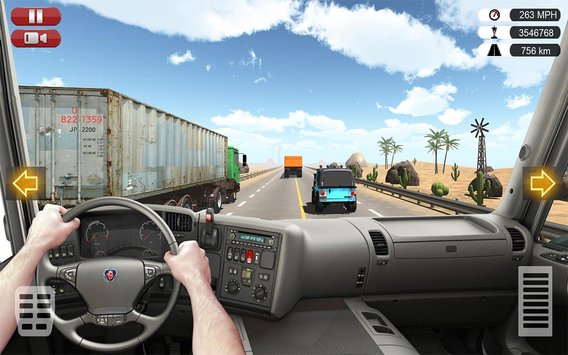 城市卡车竟赛者游戏截图1