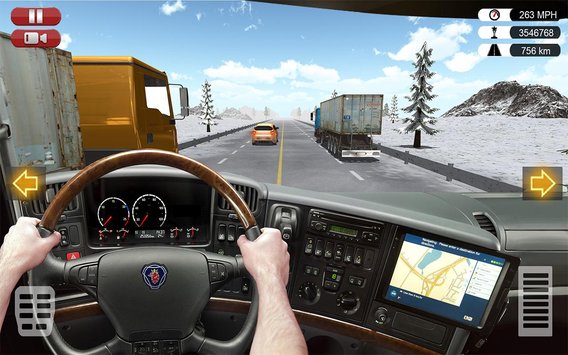 城市卡车竟赛者游戏截图2