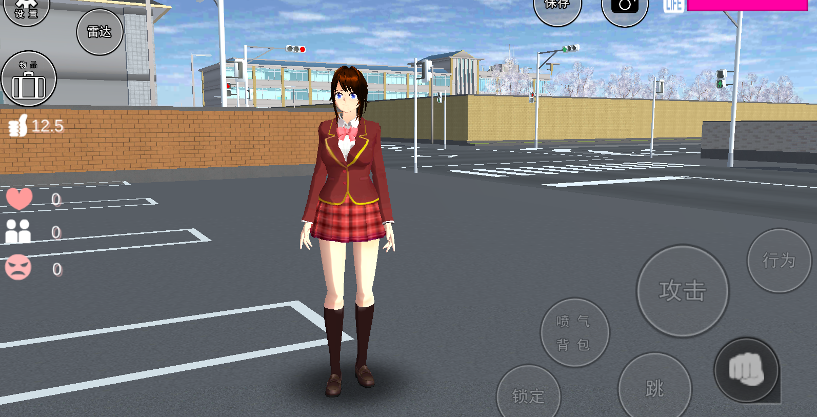 樱花校园模拟器 2025官方正版中文版无广告游戏截图2