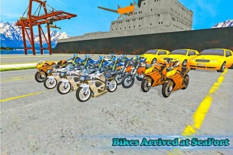 自行车运输卡车司机游戏截图1