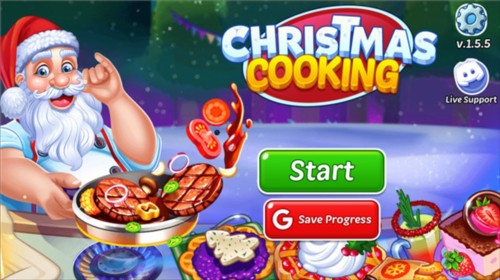 圣诞餐厅烹饪游戏截图4