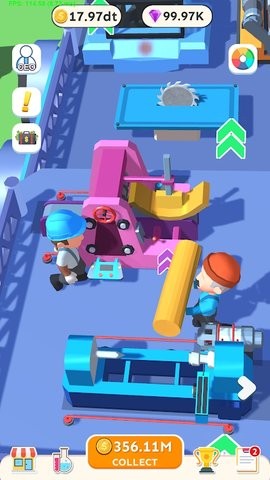 滚动伐木工游戏截图3