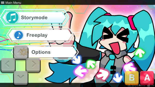 FNF初音模组 中文版游戏截图1