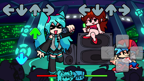 FNF初音模组 中文版游戏截图2