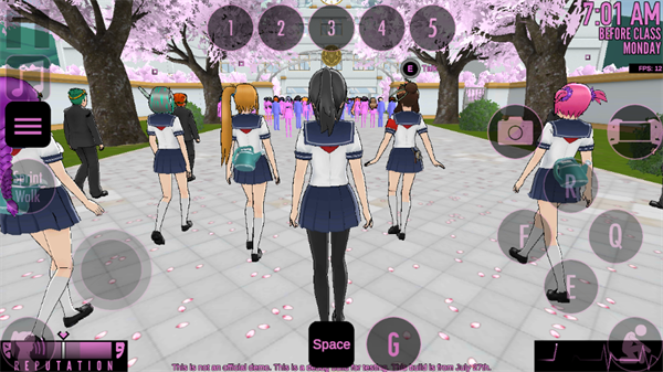 yandere simulator 官方正版游戏截图3