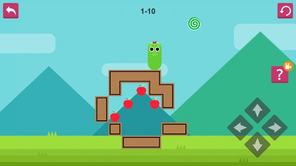 贪吃的小蛇游戏截图1