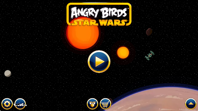 愤怒的小鸟星球大战游戏截图1