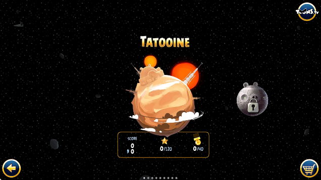 愤怒的小鸟星球大战游戏截图4