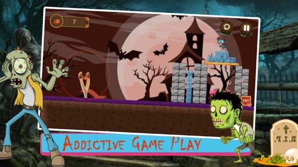 弹弓瞄准僵尸游戏截图1