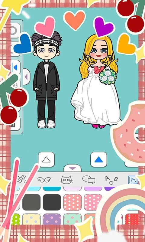 婚纱换装公主游戏截图2