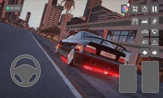 街头汽车驾驶 手游版游戏截图1