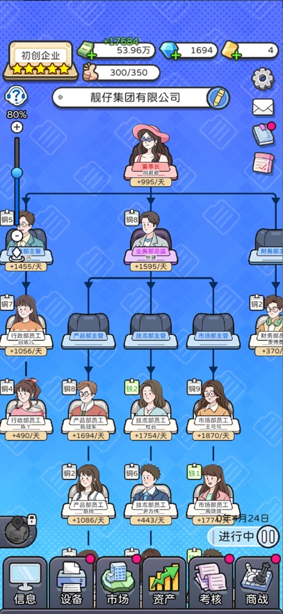 董事长模拟器 手机免费版游戏截图2