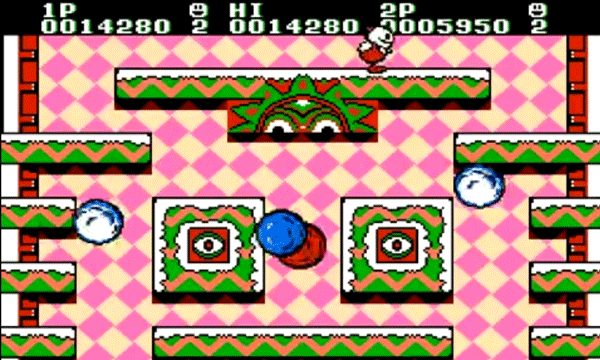 雪人兄弟 怀旧单机游戏游戏截图2