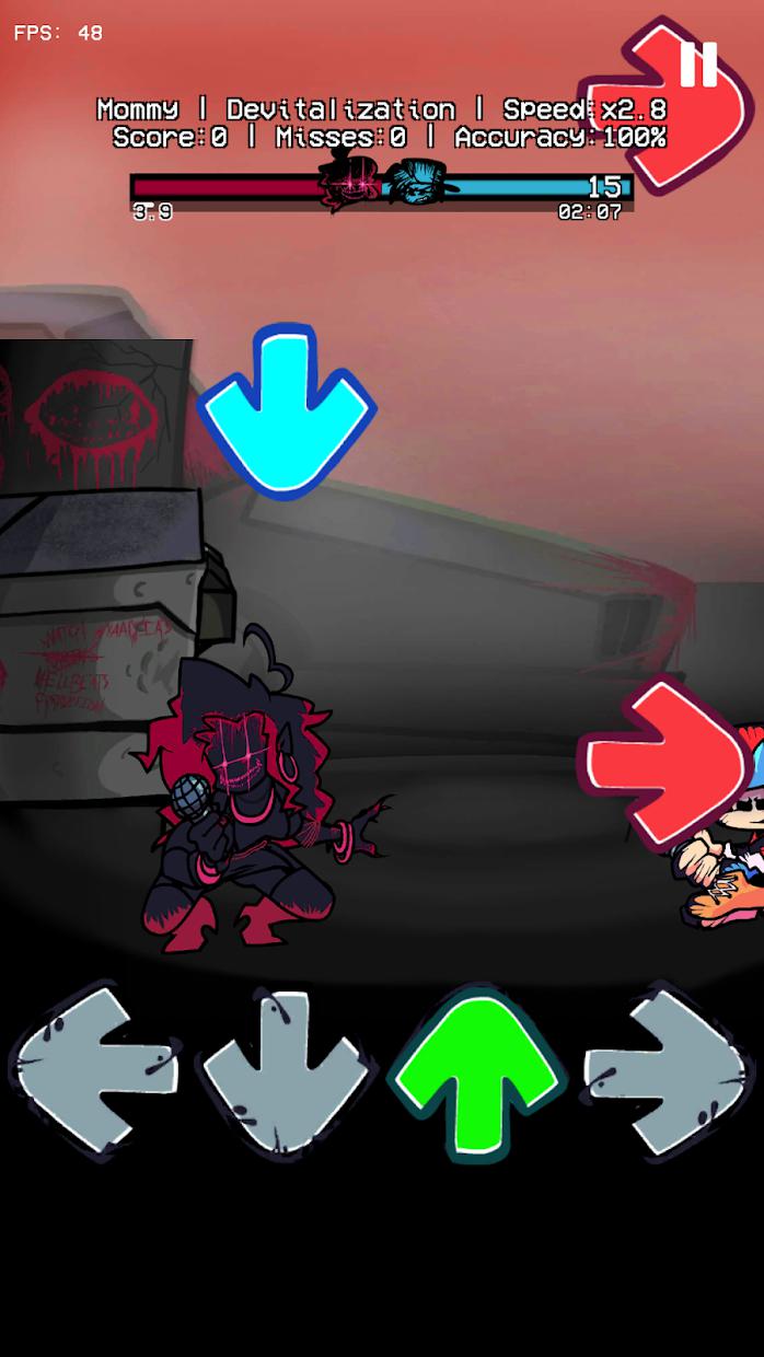 FNF腐化重构版游戏截图2