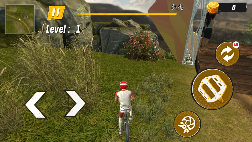 越野自行车游戏截图2