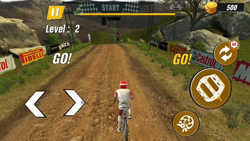 越野自行车游戏截图3