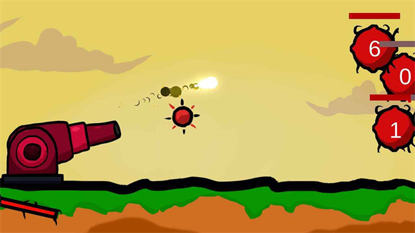 大炮模拟器 手机版游戏截图1